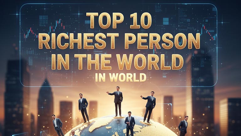 Top 10 richest person in the world In The World
